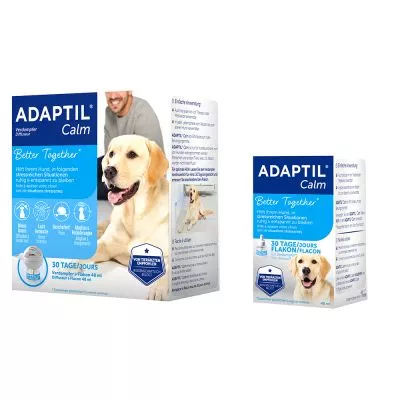 cutie Adaptil spray calmant pentru caini